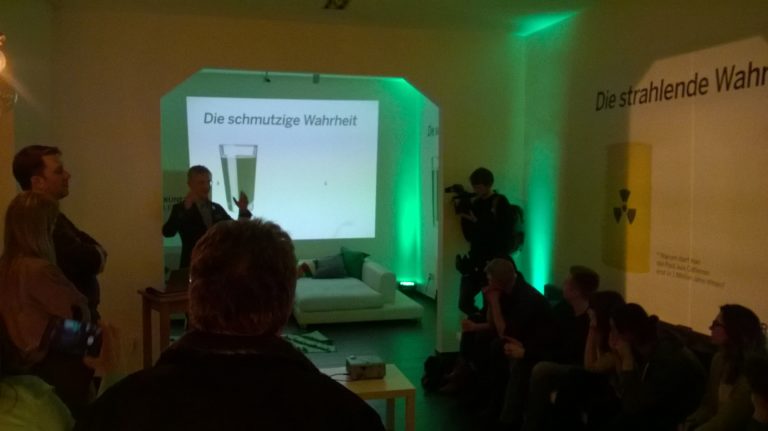 Offizielle Eröffnung unseres Wahlkampfbüros „Grüne Eck“.